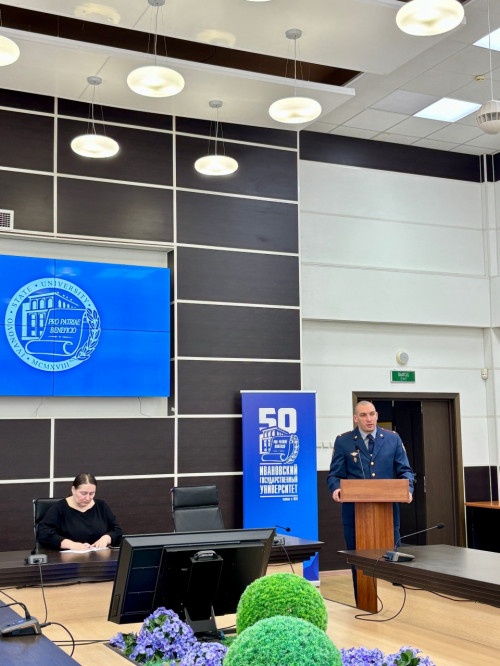 Встреча с начальником отдела режима и надзора УФСИН России по Ивановской области Антоном Сергеевичем Батаевым