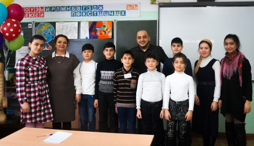 Презентация проекта о Туркмении в школе № 18 (г. Иваново)