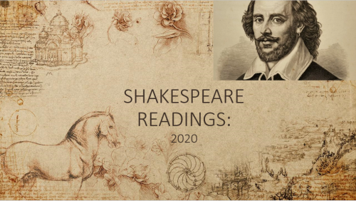 На факультете РГФ прошли «Шекспировские чтения» в онлайн-формате