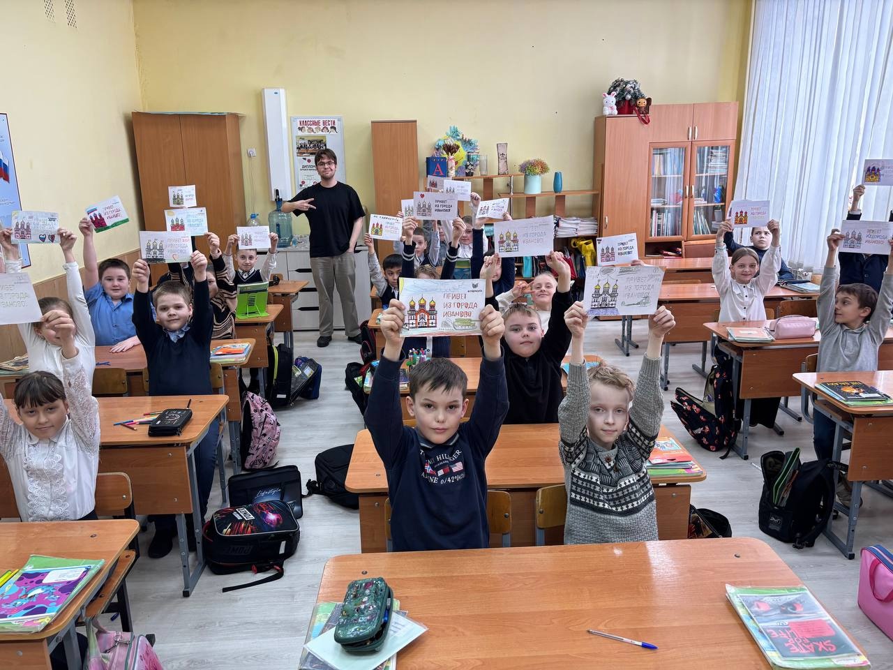 Активисты клуба «Я горжусь» провели акцию «Весточка»